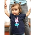 thumbnail image 2 of Bunny Ballerina T-Shirt Infant -Image by Shutterstock,  24 Months, 2 of 4