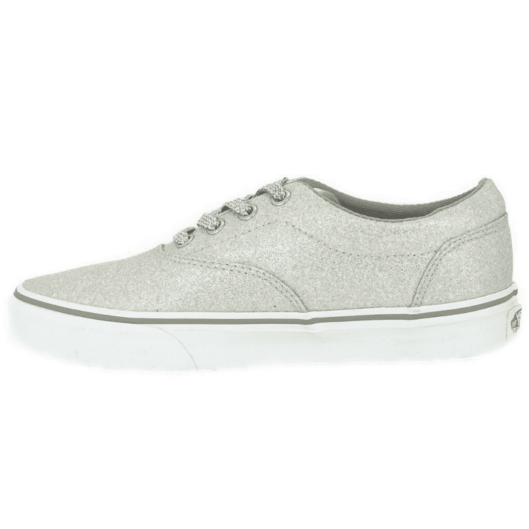 Womens silver shop glitter vans