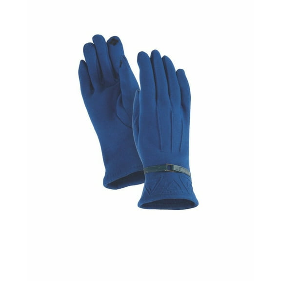 Pop Stitch Touchscreen Gloves - Royal Blue