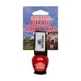 thumbnail image 3 of SABRE Frontiersman Bear Bell with Strap, Magnetic Silencer, Red, Outdoor Use, 1.5 in., Adult, Backpacking, Camping, Glamping, Hiking, 3 of 7
