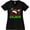 AB-Black, variant on Inktastic Mommy Claus with Christmas Santa Hat and Snowflakes Women's Plus Size V-Neck T-Shirt
