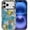 Abstract Graffiti Art, variant on Case for iPhone 17, Drop Protection Hybrid 2-Layer Hard Phone Cover-Flowers Plants Mushrooms