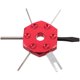 thumbnail image 1 of Kit de herramientas para extracción de terminales automotrices, extractor de pines de conector de cable de acero inoxidable y aluminio para cableado eléctrico de automóvil, fácil de usar, 1 of 8