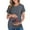 Dark Gray #02, variant on Nmnitkp Maternity Shirts Short Sleeve Summer Pregnancy Tops& Tees Clothes V Neck Casual Outfits for Women,Maternity Tops Gray,L