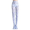 thumbnail image 1 of ZLight Polyester Colorful And Playful Womens Funky Printed Tights Burst Of Fun In Wardrobe Jumpsuit Patterned Tights Sweet 4, 1 of 6