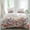 Light Beige, variant on Spring Floral Set of 4 Bedding Quilt Covers, Watercolor Daisy Lily Lavender Plants Garden 4-Piece Bed Sheet Set with Extra Soft Bed Sheets Quilt Cover Pillowcase, Twin