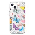 thumbnail image 2 of onn. Multicolored Butterflies Phone Case for iPhone 13, 2 of 6