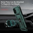 thumbnail image 2 of for iPhone 11 Pro Case with Camera Lens Cover HD Screen Protector, 10 FT Military Grade Drop Protection, Magnetic Ring Holder Kickstand Protective Phone Case for iPhone 11 Pro 5.8 inch, Pine Green, 2 of 12