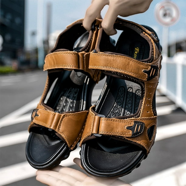 Cómodas sandalias atléticas al aire libre zapatos de agua con punta abierta sandalias de verano para hombres