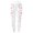 White, variant on Breast Cancer Awareness Leggings For women Pink Ribbon Heart Print High Waist 4-Way Stretch Soft Leggings for Workout Gym Casual