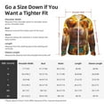 thumbnail image 4 of KLL Hawaiian Style Guinea Pig Print Men's Women’s UPF 50+ Sun Protection Outdoor Hoodie Jacket Long Sleeve Fishing Hiking Performance Shirt-Medium, 4 of 6