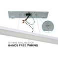 thumbnail image 2 of DLGL2406LAJD1WH AFX Delgado - 34W 1 LED Flush Mount-0.9 Inches Tall and 24 Inches Wide-White Finish, 2 of 3