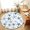 Blue, variant on Small Round Rug 3Ft, Navy Blue Starfish Non-Slip Washable Circle Rugs Carpet, Coastal Summer Beach Ocean Watercolor Indoor Outdoor Rug Floor Mats Throw Runner for Bedroom Living Room Bathroom