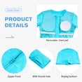 thumbnail image 2 of Ocean Blues Women's Long Sleeve One Piece Bathing Suit Athletic Boyleg One Piece Swimsuit UPF 50+ Sun Protection Rash Guard, 2 of 9
