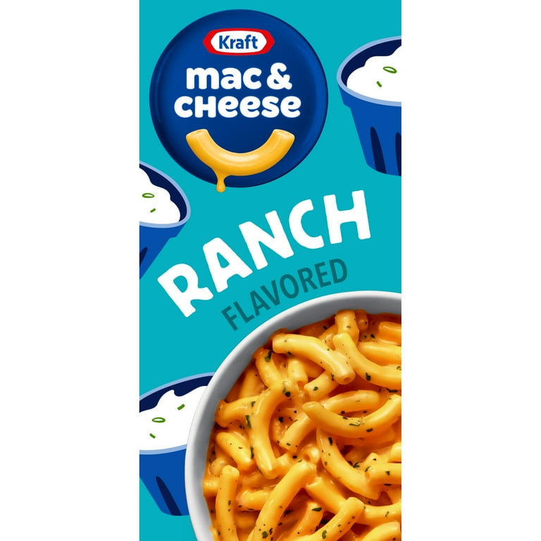 12 pack) Kraft Ranch Flavored Mac N Cheese Dinner, 7.25 oz Box
