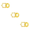 thumbnail image 1 of QualitChoice 1 Set Center Locks Disc Brake Rotors Adapter Centerlock Rotor LockringAluminum Alloy Replacing Stainless Steel 6-Hole Gold 3Set, 1 of 6