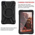 thumbnail image 5 of ELEHOLD Rugged Hybrid Case for Samsung Galaxy Tab A7 Lite 8.7 (2021) Full-Body Protective 360? Rotation Bracket Kickstand Function Shockproof Heavy Duty Case,For Tab A7 Lite 8.7 ,B, 5 of 9