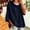 Navy, variant on Xdegoge Women's Oversized Poncho Hoodie Batwing Half Sleeve Pullover Sweatshirts High Low Hem Loose Fit Casual Fall Tunic Tops Slouchy Comfy Loungewear