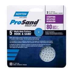 

Norton Norton - 7660703232 - ProSand 5 in. Ceramic Alumina Hook and Loop A975 Sanding Disc 80 Grit Coarse - 3/Pack