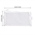 thumbnail image 7 of Cheap Gifts Under 5 Dollars 2pcs Color Mesh Pen Bag, Zipper Net Bag, Multi-functional Transparent Pencil Case Organizer Stationery Storage Bag, Office Supplies, Cosmetics, 7 of 7