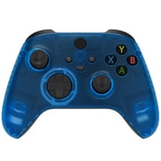 Silent Modz Custom Wireless Controller for Microsoft Xbox Series X|S, Xbox One S|X & PC (Clear Blue)