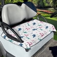 thumbnail image 3 of Garronmavis Horse Racing Festival Golf Golf Cart Seat Covers Golf Cart Accessories Golf Car Seat Towel for 2-Person Seats Comfortable Club Car Seat Blankets Cover, 3 of 5