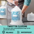 thumbnail image 6 of 5lb Metallocene Ice Bag - 9"x18" & (100 Bags) 1.2Mil Printed Ice Bag - Heavy-Duty Plastic Ice Bags - Convenient Bulk Pack for Ice Storage and More, 6 of 7