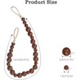 thumbnail image 2 of 2 Pack Magnetic Curtain Tiebacks Decorative Woven Rope with Exquisite Knot Indoor/Outdoor for Drapes, Windows & Patio, 2 of 7