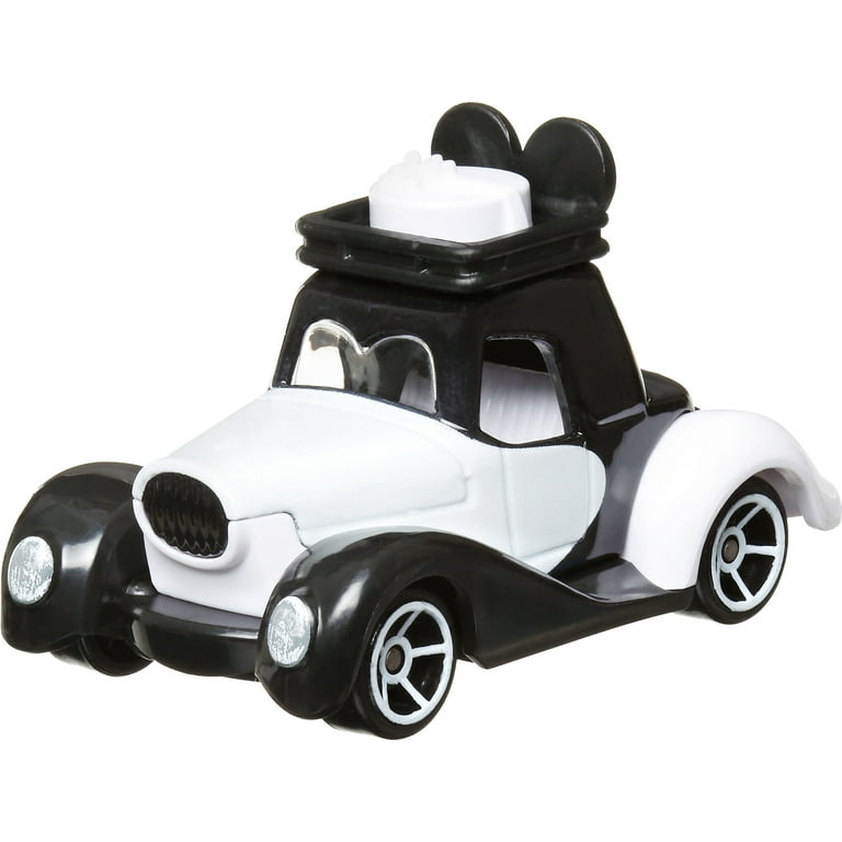 Hot Wheels Disney 100 Steamboat Minnie Character Car, 1:64 Scale
