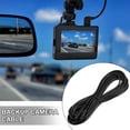 thumbnail image 3 of Unique Bargains 6 Pin 19.69ft 600cm Backup Camera Extension Cable Dash Camera Cord Wires Car Rear View Camera, 3 of 6
