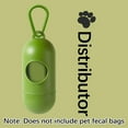 thumbnail image 7 of Kraoden Basics Dog Poop Leak Proof Bags Dispenser and Leash Clip, Pet Poop Waste Bag Dispenser, Doggie Waste Bag Dispenser, Green, 7 of 7