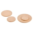 thumbnail image 3 of Rongfmy 4 Pieces Pottery Wheel Bats Base Hardboard Bats for Ceramics DIY Clay Making, 3 of 9