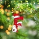 thumbnail image 4 of Adornos navideños, adornos navideños, regalos navideños, árbol de Navidad acrílico 2D, colgante de 26 letras, regalo decorativo, colgantes para fiestas navideñas familiares, objetos colgantes, 4 of 6
