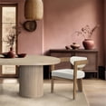 thumbnail image 2 of Meridian Furniture Carlyle Cream Dining Chair, 2 of 10