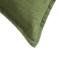 thumbnail image 5 of Better Homes & Gardens 2-Pack Linen Pillows, 20"x20" Dark Cilantro, 5 of 8