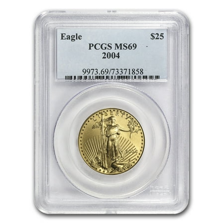 2004 1/2 oz Gold American Eagle MS-69 PCGS