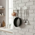 thumbnail image 7 of ROLKFUK Organizing Racks No Drilling Pot Lid & Cutting Board Rack, Adhesive Wall-Mounted White Space-Saving Kitchen Hook, 7 of 7