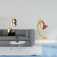 thumbnail image 2 of Escultura De Bailarina Con Nota Musical De Resina, Adorno Creativo De Mesa, Figura Artística, Centro De Mesa Para Escritorio, Chimenea, Decoración Del Hogar Y La Oficina, Regalo, 2 of 8