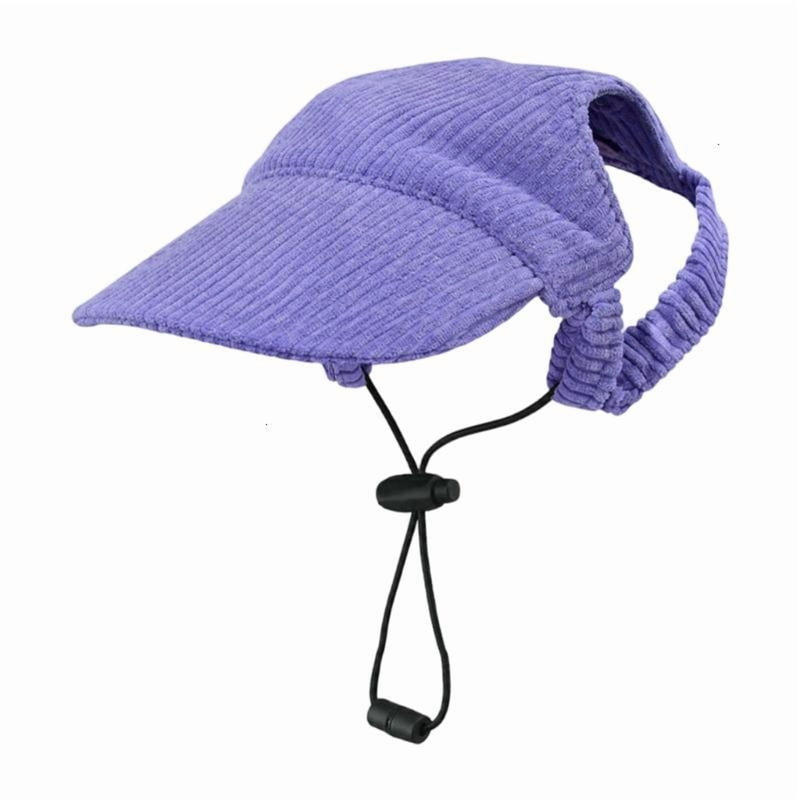 CEORPER Dog Sun HaBaseball Cap for Small with Shade Front and Rear Stretch Panel