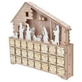 thumbnail image 4 of Advent Calendar Ornament, Christmas Advent Calendar Multipurpose Reusable Exquisite LED Light  For Holiday Decoration For Office, 4 of 8