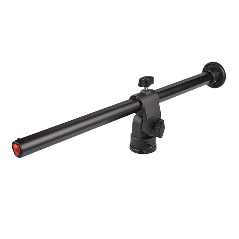 360 Degree Rotatable Multi-Angle Aluminum Alloy Camera Tripod Center Column Extension Boom Arm with Locking System