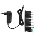 thumbnail image 2 of Adaptador De Corriente, Adaptador De Corriente Elctronic 12V 2A Con Enchufes De Conversión De CC Para Consolas De Juegos Para Impresoras Para Receptores Inalámbricos, 2 of 7