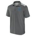 thumbnail image 2 of Men's Fanatics Gray Indianapolis Colts Long Shot Polo, 2 of 3