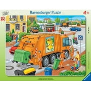 Ravensburger 35 Piece Framed Puzzle Garbage Truck 063468