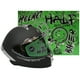 thumbnail image 1 of CASCO PARA MOTO ABATIBLE HALF REVO VISOR ESPEJO LENTE HUMO SILVER BOY CERTIFICADO DOT NEGRO TALLA M, 1 of 4