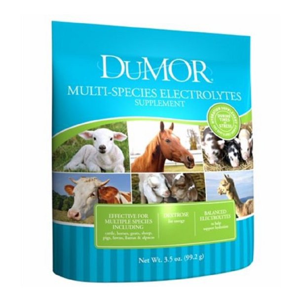 DuMOR 0695470367 MultiSpecies Electrolytes Animal Supplement in 3.5