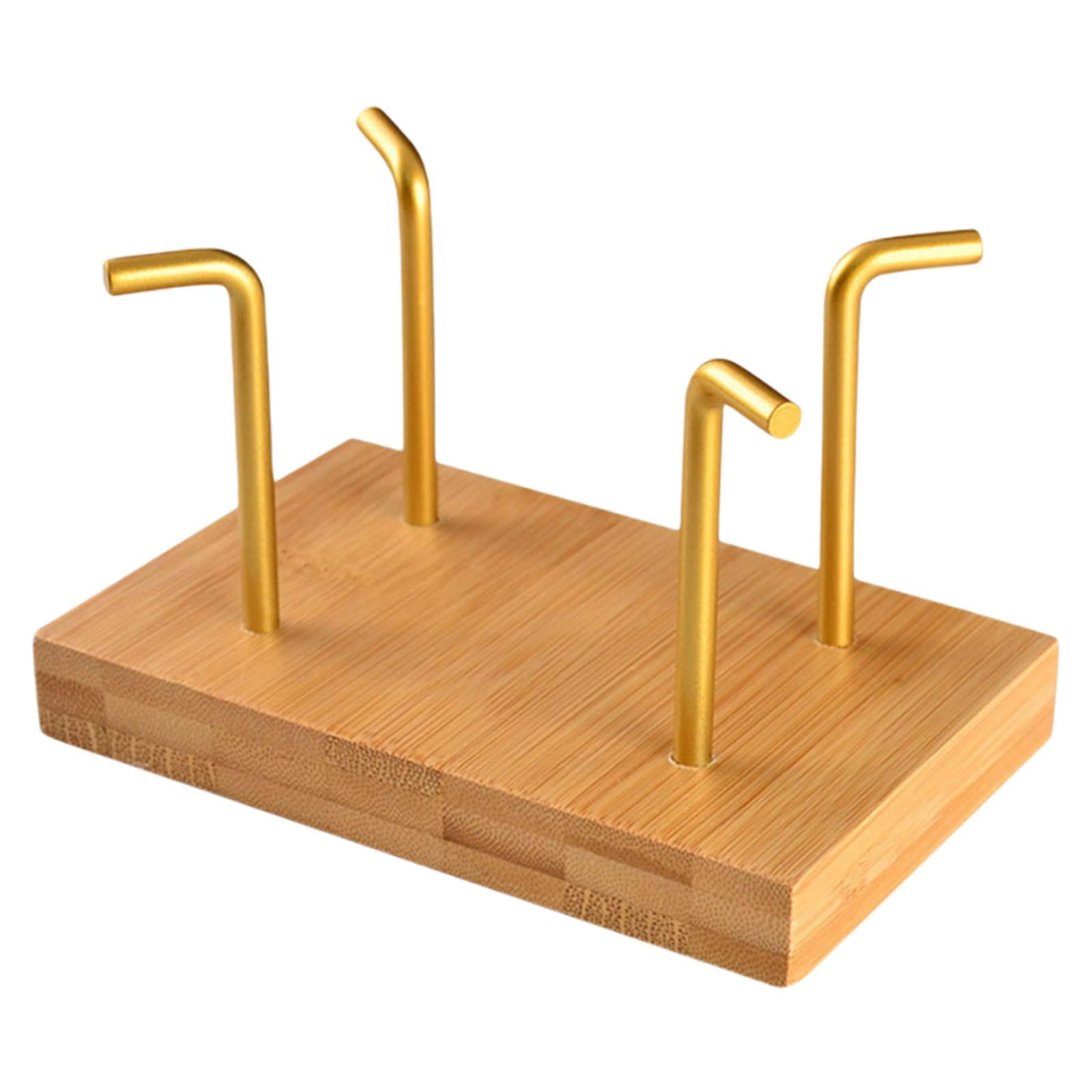 Bamboo Coffee Filter Holder, Bamboo Flat Bottomed Filter Paper Stand