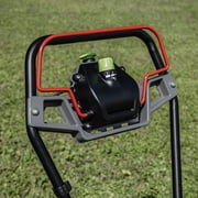 Earthquake 60V Walk Behind String Mower, Includes Two 4Ah Batteries, 22” Cutting Diameter, Three Cutting Speed Dial, 14” Never-Go-Flat Wheels, Easy Assembly, Adjustable Handlebar, 44965