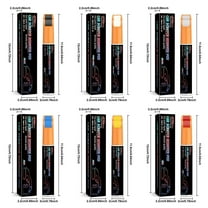 Car Scratch Repair Pen, 12ml Car Paint Scratch Remover Pen, 2 in 1 Car Paint Scratch Remover Pen for Erase Car Scratches, Quick and Easy Waterproof Auto Scratch Remover Pen