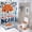 style-244, variant on Shower Curtain Sets 4 Piece Personalised Winter Owl with Rugs Toilet Lid Cover And Bath Mat Personalized Gifts Bathroom Accessories Set Decor with 12 Hooks for Bathroom Decor 72inch X 72inch